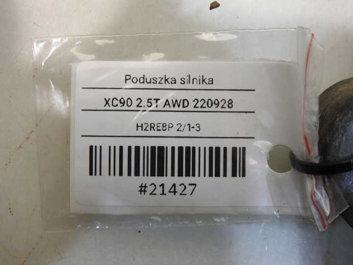POIGNÉE COUSSIN MOTEUR VOLVO XC90 I 2.5 T 08649262