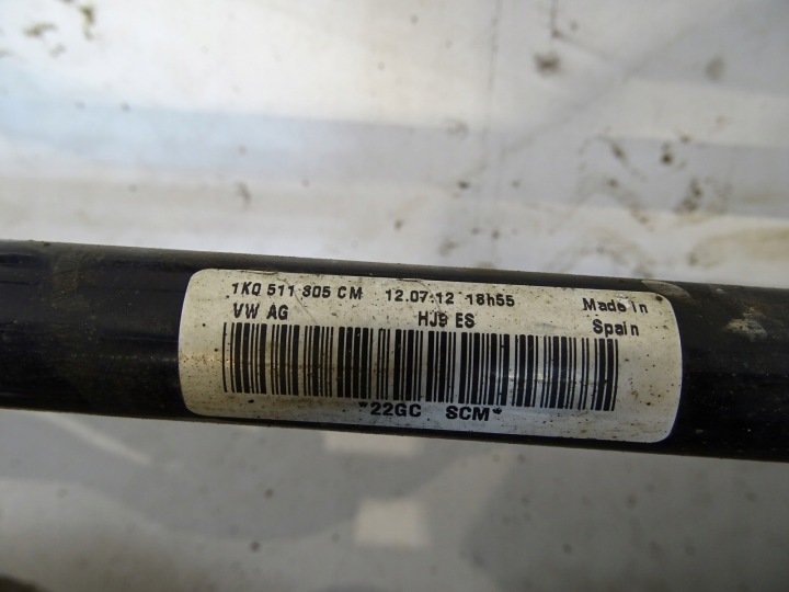 POUTRE AXE SUSPENSION ARRIÈRE ARRIÈRE COMPLÈTE TIGUAN 5N AUDI Q3 8U 5N0505315S
