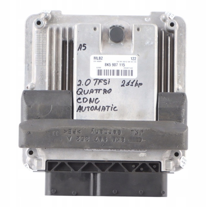 AUDI A4 B8 A5 8T 2.0 TFSI CDNC QUATTRO 211HP ORDINATEUR MOTEUR ECU 8K5907115