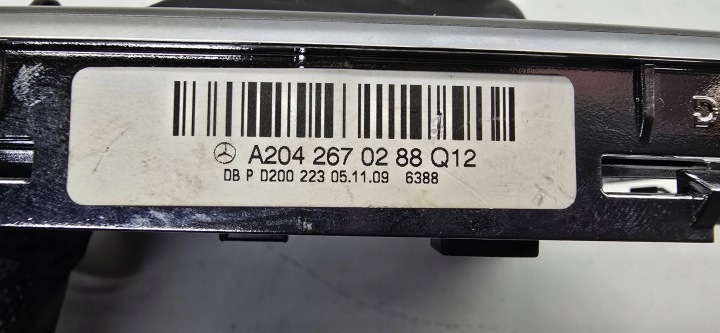 CHÂSSIS LEVIER DE VITESSES MERCEDES-BENZ C W204 A2042670288