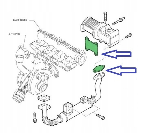 PLUGS EGR 1.9 2.4JTD ALFA ROMEO 147 156 159 166 