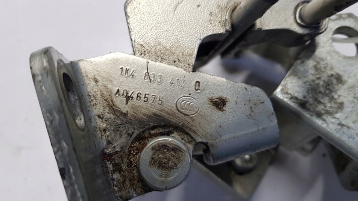 CHARNIÈRE PORTES DROIT GAUCHE ARRIÈRE VW GOLF VI