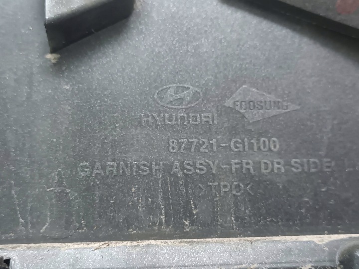 MOULURE PORTES AVANT GAUCHE AVANT GAUCHE HYUNDAI IONIQ 5