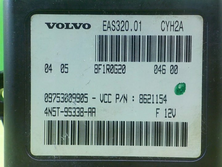 VOLVO C30 LIFT 1.6 D 10R 3D MODULE CONTRÔLEUR FAP 4N5T-95338-AA 09753009905