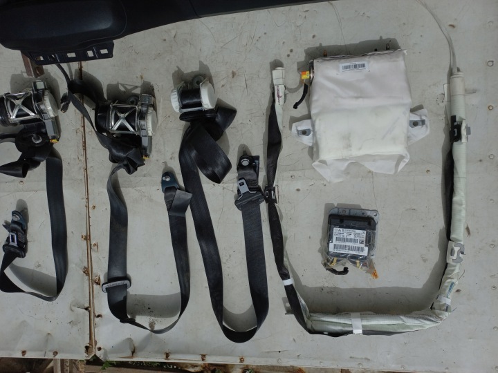 CITROEN C4 CACTUS PLANCHE CONSOLE AIR BAG COURROIES KIT ENSEMBLE MONITEUR