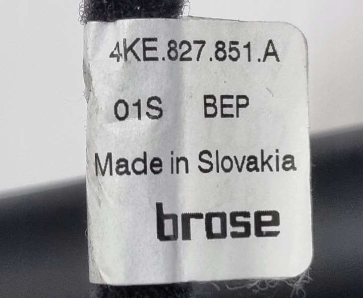 SERVOMOTEUR COUVERCLES DE COFFRE COUVERCLES DE COFFRE AUDI E-TRON 4KE827851A