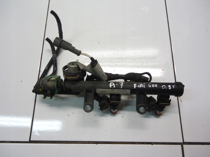 FIAT 500 0.9 T MOULURE INJECTION INJECTEUR INJECTEURS 0280158230 0280151251