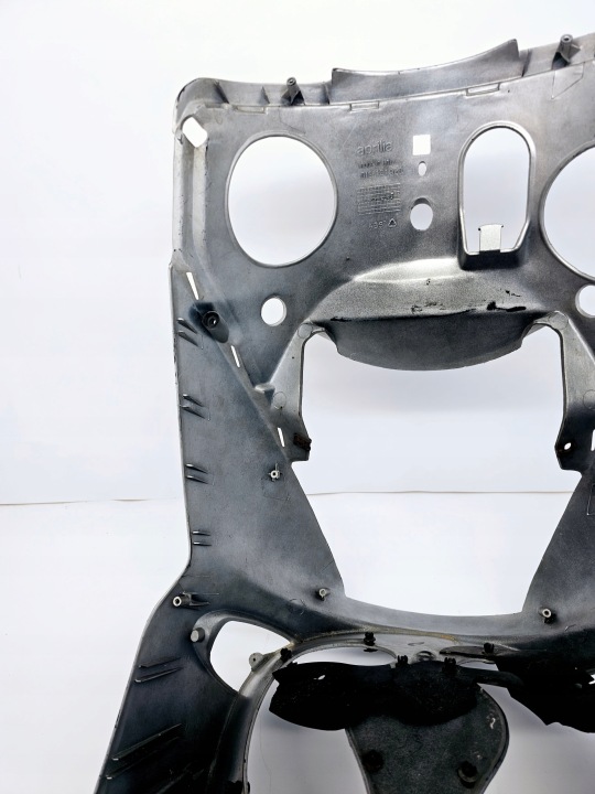 APRILIA LEONARDO 125 150 250 CASQUETTE CALOTTE DÉFLECTEUR D'AIR PROTECTION CHÂSSIS AVANT