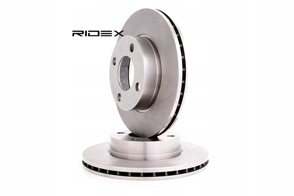 2 CV RIDEX 82B0497 DISQUE DE FREIN AVANT VERS AUDI 80 LIMOUSINE (8C2, B4)