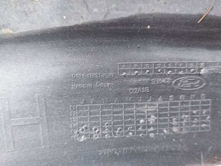 SPOILER MOULURE PARE-CHOCS GAUCHE AVANT AVANT FORD MONDEO MK5 V DS7317627K