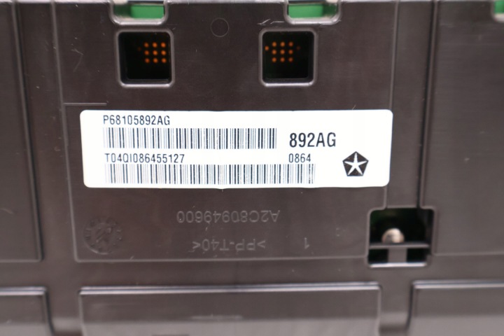 JEEP CHEROKEE KL 2.0 MTJ COMPTEUR COMPTEUR TABLEAU DE BORD P68105892AG