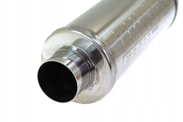 SILENCIEUX CENTRAL 2,5″ 63MM 450MM TRAVERSANT SPORTIF TURBOWORKS