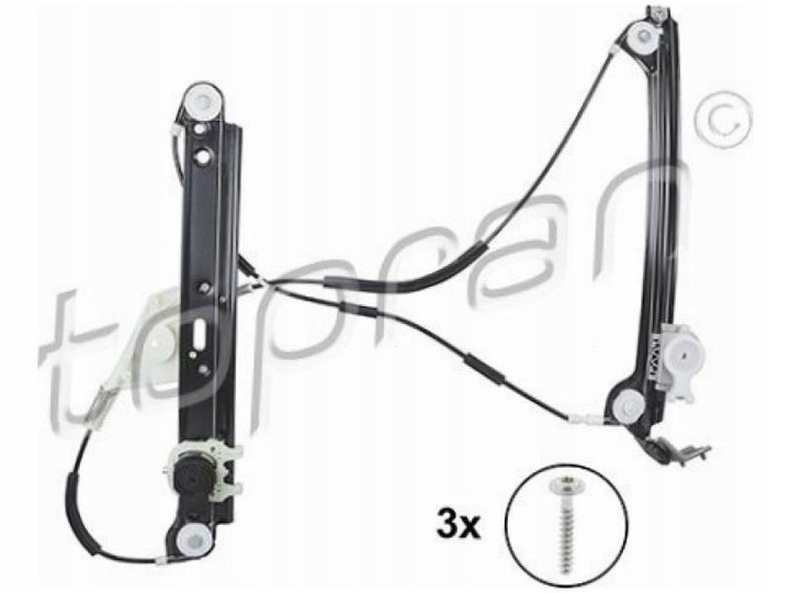 LIFT DEVICE GLASS FRONT LEFT BMW 1 E81 06-12 E82 07-13 E88 07-13 photo 2 - milautoparts-fr.ukrlive.com