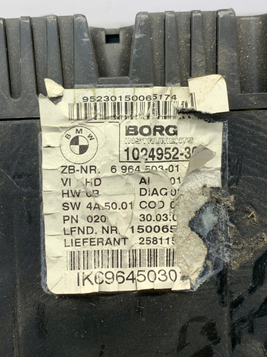 COMPTEUR TABLEAU DE BORD BMW 6964503