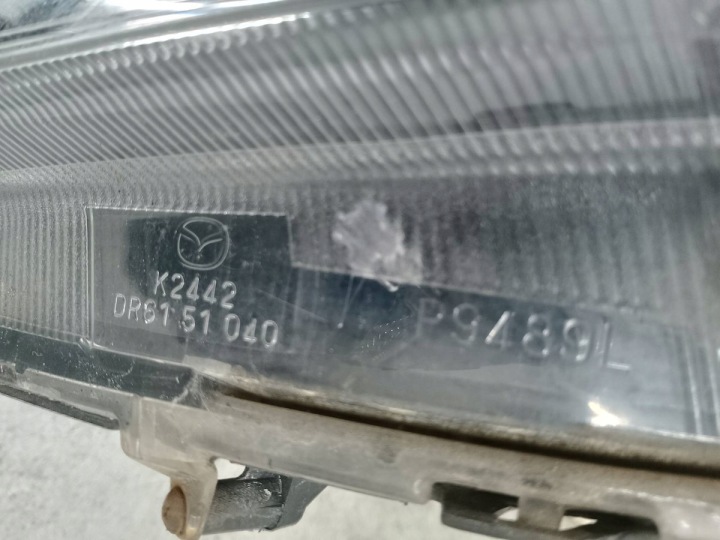 PHARE AVANT GAUCHE MAZDA 2 II K2442 DR6151040