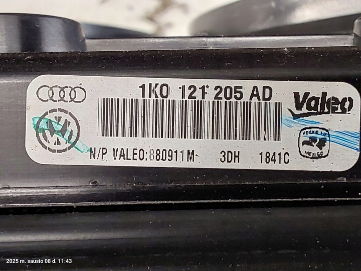 2010 VOLKSWAGEN JETTA VI PANNEAU AVANT 5C0820411F