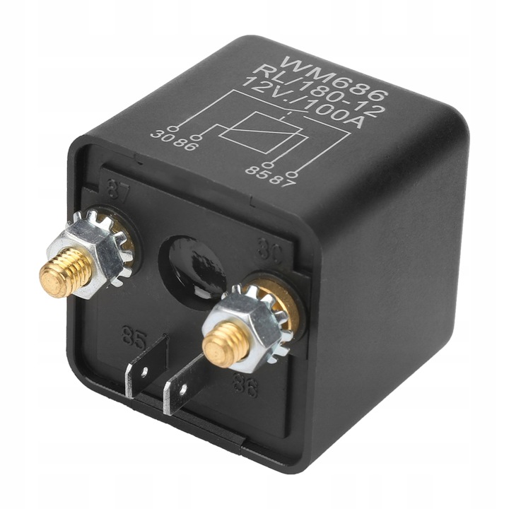 RELAIS 12V PRZELACZAJACY AUTOMOBILE WM686 100A