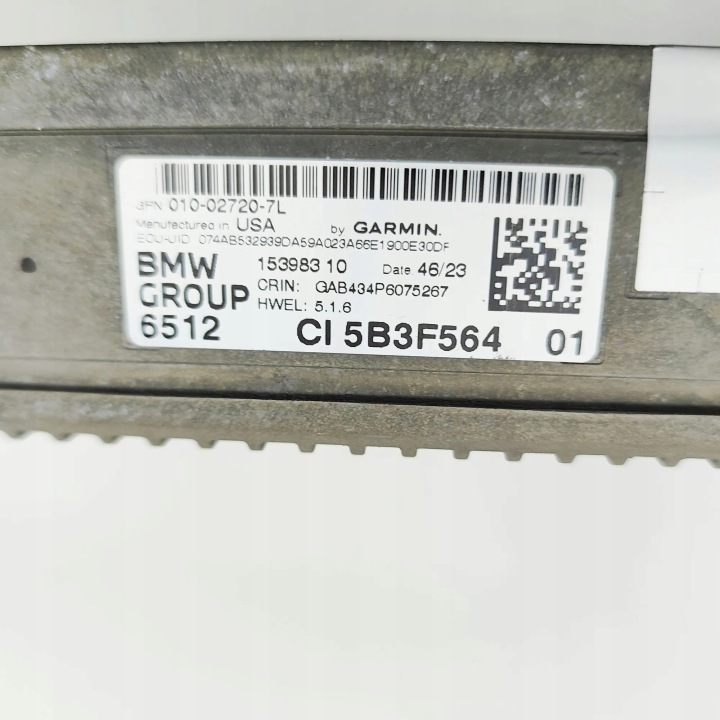 RADIO AVEC NAVIGATION BMW X5 (G05) 5B3F564 33946113 3.0L 210KW 2024