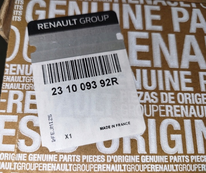 NEUF ORIGINAL ALTERNATEUR RENAULT CAPTUR II 1.5DCI 231009392R