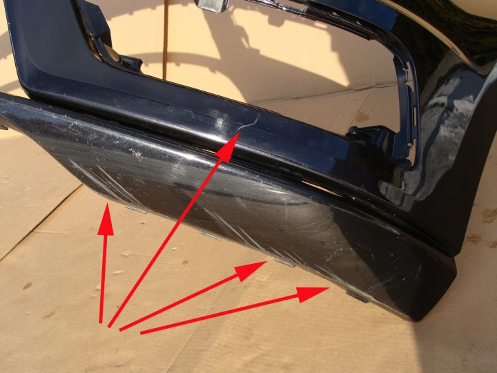 PARE-CHOCS AVANT GOLF 7 VII R-LINE 4XPDC AVANT VW 5G 5G0807221AL NOIR LC9X