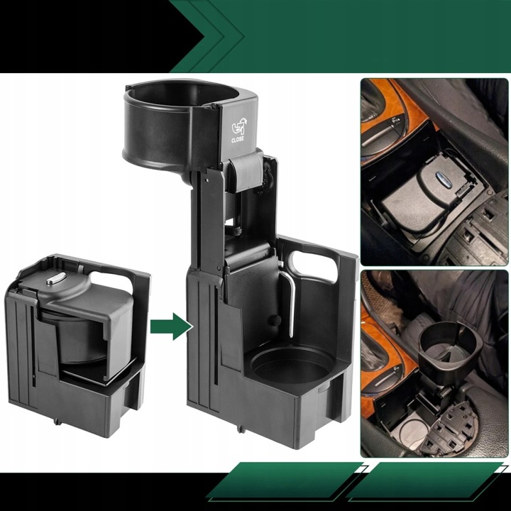POIGNÉE SUR BOISSONS GODETS CUP HOLDER VERS MERCEDES-BENZ E-CLASS W211 S211 W219
