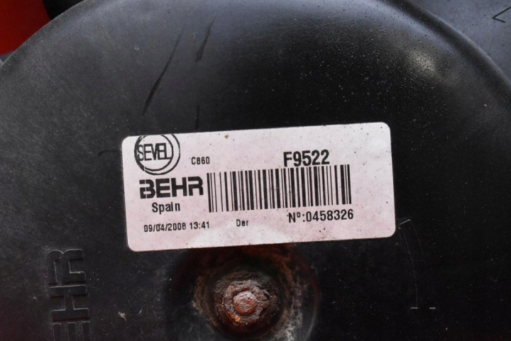 VENTILATEUR 1342584080 FIAT DUCATO 3 III 2.3 JTD 120 KM 06-14