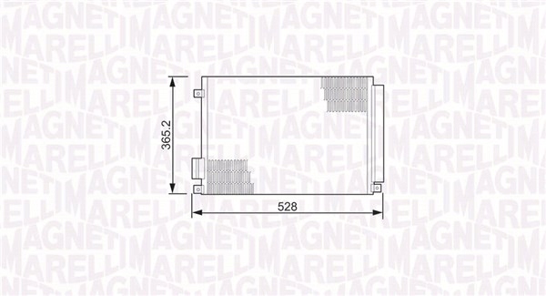 MAGNETI MARELLI 350203497000 DÉSHYDRATEUR CLIMATISATION