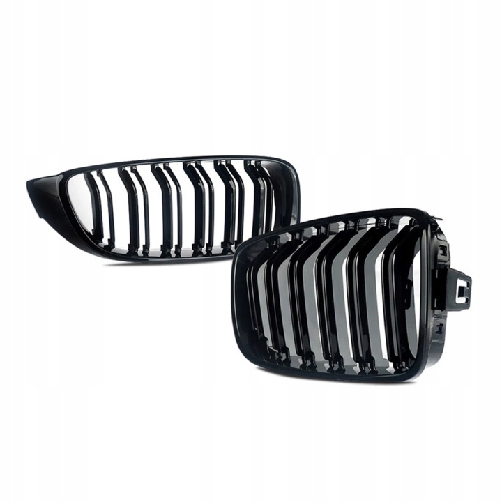 VERS BMW 4ER F32 F33 F36 2014-2016 GRILLE GRILLES NOIR BRILLANT 51137294813
