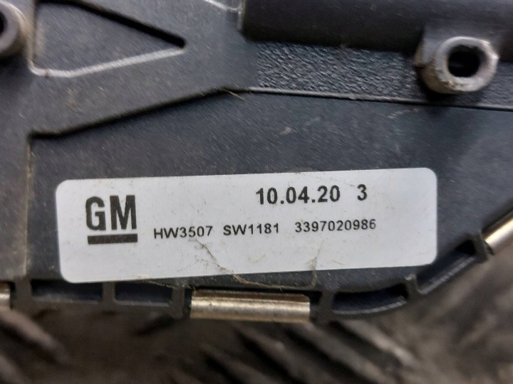 MÉCANISME ESSUIE-GLACES PETIT MOTEUR AVANT BRAS DE SUSPENSION ASTRA J EUROPE 13262434