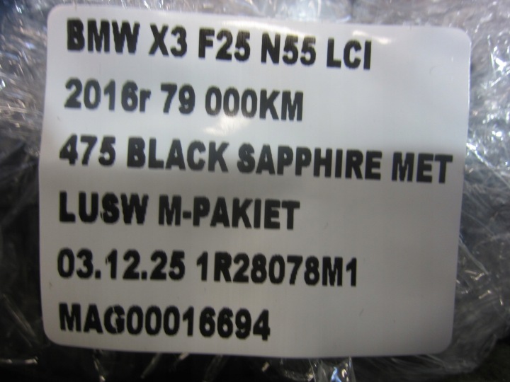 BMW X3 F25 F06 F10 F30 IDRIVE CONTRÔLEUR PANNEAU COMMANDE 9350723 9320288