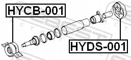 FEBEST SUJECIÓN DE EJE HYCB-001 