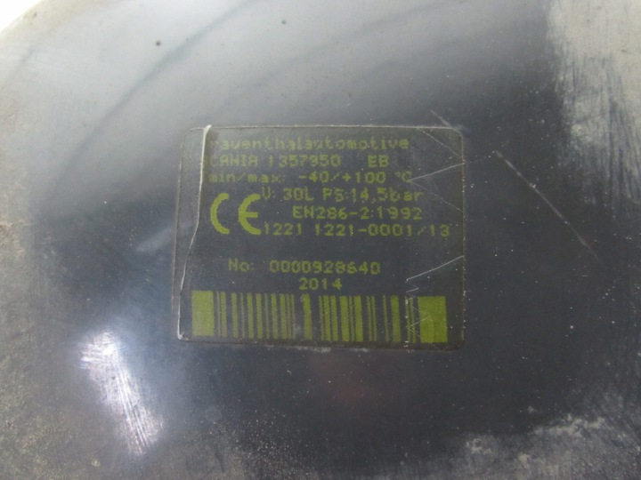 RÉSERVOIR AIR SCANIA R 2015A EURO 6 1764721 1357350