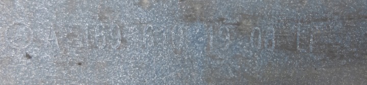 A-KLASA W169 REVÊTEMENT MOULURE SEUIL