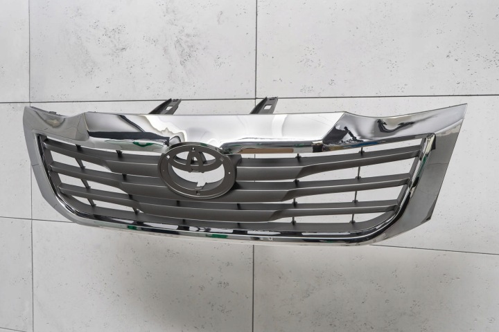 TOYOTA HILUX VII AN20 2011-2015 CALANDRE RADIATEUR GRILLE ARGENTÉ 531110K450