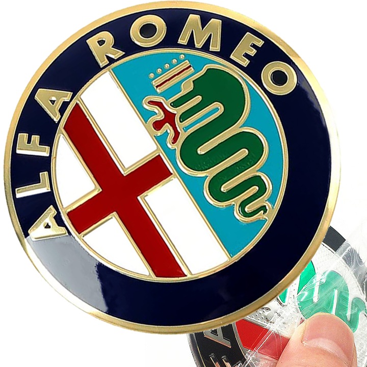 EMBLEMA ALFA ROMEO 74MM INSIGNIA MITO 147 156 159 