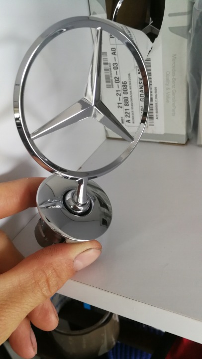 MERCEDES W221 W211 ÉTOILE EMBLÈME INSIGNE
