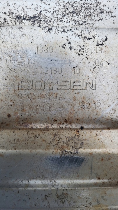 BMW OE 7578188 7578189 SILENCIEUX FINAL SERII 5