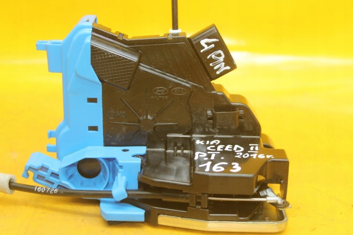 SERRURE DE PORTE DROIT ARRIÈRE 4 GOUPILLE KIA CEED II 81420-A2400 LHP