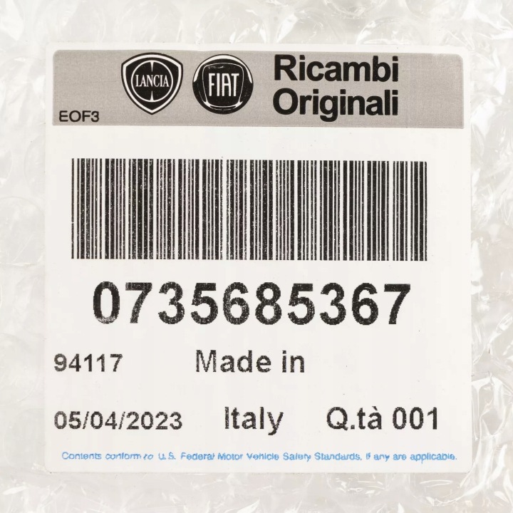 FIAT OE 735685367 PARE-CHOCS ARRIÈRE