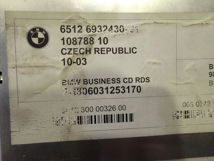 RADIO BMW E46 LIFT 320D 2.0
