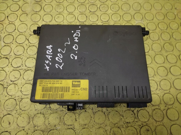 CITROEN XSARA 2.0 HDI MODULE BOÎTE FUSIBLE 9649491080