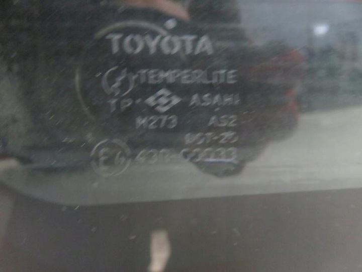 VENTANAS PARTE TRASERA TOYOTA COROLLA COMPACT (_E10_) HATCHBACK 