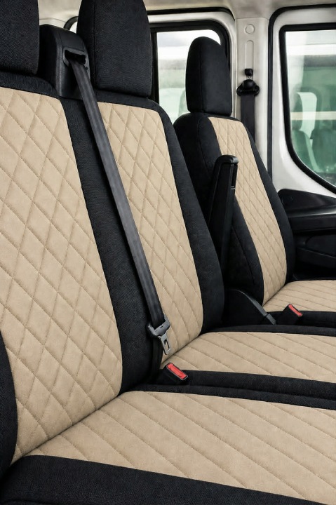 HOUSSES AUTOMOBILE VERS OPEL VIVARO B (II)1+1+3X1 (2014-2019) TISSU GTX
