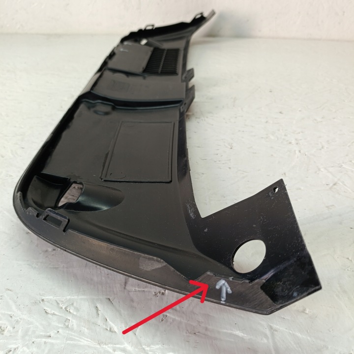 VOLKSWAGEN VW BEETLE 2010 PROTECTION SUPÉRIEURE PARE-CHOCS PANNEAU AVANT 5C5853655A