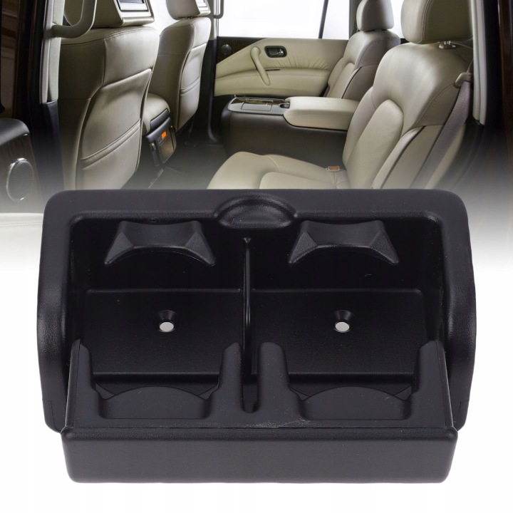 QX56 QX80 ARMADA ARRIÈRE SIÈGE POIGNÉE SUR GODET ACCOUDOIR STABILNA KONSTRUKCJA NOIR 88741