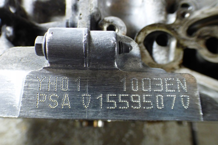 BLOC MOTEUR ARBRE PISTONS YH01 PARFAIT 40TYS.KM TOYOTA PROACE CITY 1.5D 2022R