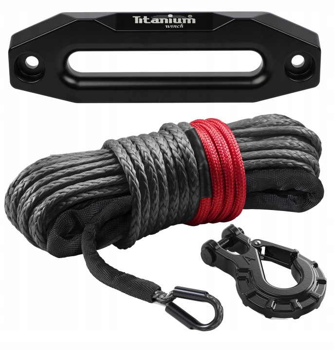 WYCIAGARKA TITANIUM WINCH HUNTER 13000 LBS 12V 5,9T ARRÊT ROAD REMORQUE
