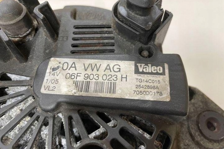 ALTERNATEUR AUDI A6 (4F2, C6) 06F903023H 2.0L DIESEL 103KW 2007