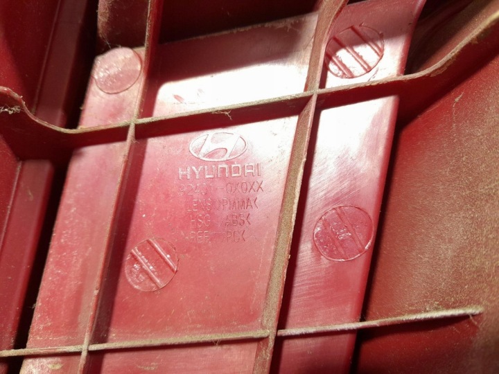 HYUNDAI I10 I PHARE ARRIÈRE ARRIÈRE GAUCHE EUROPE 92401-0X0XX