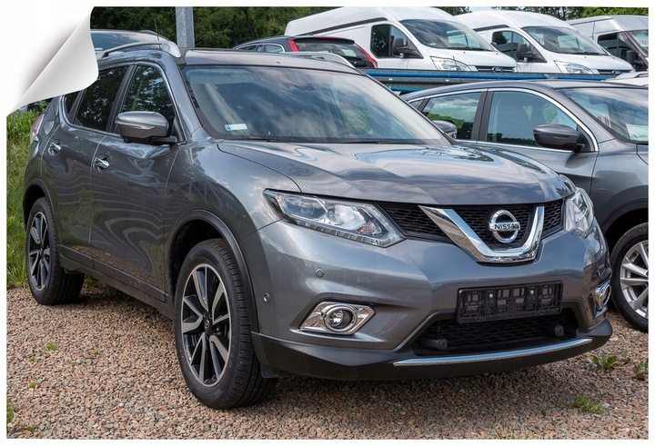 NISSAN X-TRAIL PROTECCIÓN HALÓGENO PARTE DELANTERA 2014-2017 